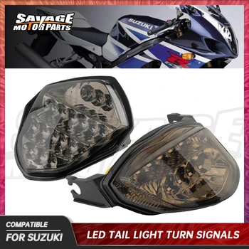 Spate cu LED-uri de Lumină de semnalizare Pentru SUZUKI GSXR 1000 GSXR1000 2003-2006 Motocicleta Frână de Semnalizare Stop Integrat de Curse Piese