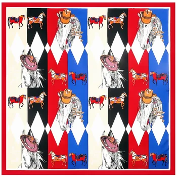 130CM Eșarfă Pentru Femei Diagonal Șal de Imprimare de Moda Doamnelor Rochie Varietate Mare Pătrat Eșarfă Cravată Văl