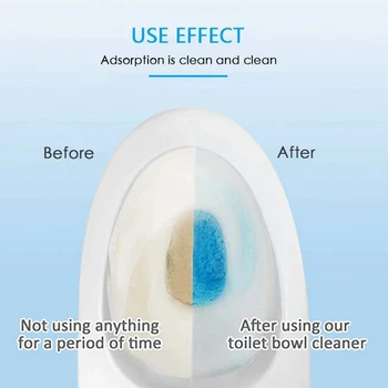 5pcs Toaletă Auto Castron Curat Efervescente de Baie Curat Toaletă Adânc de Curățare Automată Înălbitor Vas de Toaletă de Curățare File