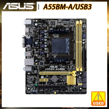 ASUS A55BM-A/USB3 placa de baza DDR3 Placa de baza FM2 AMD A55 32GB 1333MHz HDMI, SATA II, Micro ATX A10/A8/A6/A4/Athlon Procesor