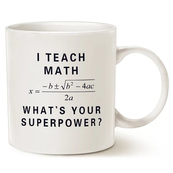 Amuzant de Matematica Predau Superputere Cana de Cafea Noutate Predau Matematica Ce Superputere Bere Cani de Ceai Ceașcă de Ziua de nastere Cadouri pentru Profesori