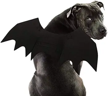 Câinele Costum de Liliac - Costum de Halloween pentru animale de Companie Aripi de Liliac Cosplay Costum de Câine de Companie Costum pentru Petrecere Am