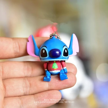 Disney Lilo & Stitch 5cm figurina mini papusa Postura Anime Decor Colecție de Figurine de joaca model de Jucărie pentru copii cadouri
