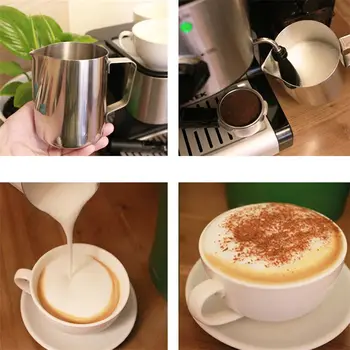 Fantastic Bucătărie Barista Ambarcațiuni Cafea Latte Spumarea Laptelui Ulcior Ulcior din Oțel Inoxidabil spumarea Laptelui cană de Cafea Espresso Ulcior
