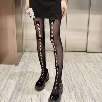 Femei Fete Japoneze Ciorapi Dulce Stil Deget In Fund Gol Afară De Ciorapi Sexy Kawaii Panglică Arc Dresuri Lolita Ciorapi Ciorapi