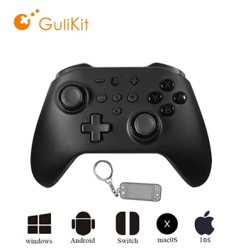 Gulikit Noua Sala Joystick KingKong 2 Controler de Joc Bluetooth Gamepad Wireless pentru NS Comutator Oled IOS, MacOS, Windows, Android