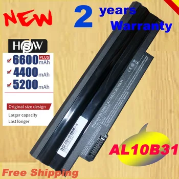 HSW HSW baterie laptop pentru Acer Aspire One 522 D255 722 AOD255 AOD260 D255E D257 D257E D260 D270 AL10A31 AL10B31 rapid de transport maritim