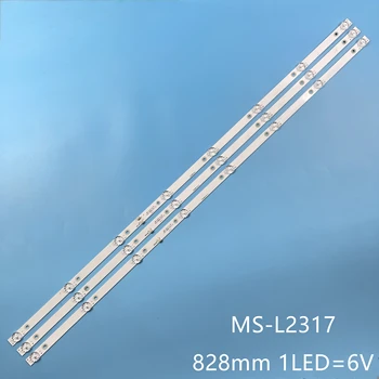 Iluminare LED strip 8 lampă Pentru Akai UA43EK1100US 43X600 MS-L2317-Un V5 B MS-L1149-L R R72-43D04-006-13