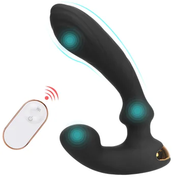 Jucărie Sexuală Pentru Bărbați, Femei 9 Moduri Butt Plug Anus Vibrator Anal Vibrator De Control De La Distanță De Prostata Pentru Masaj G-Spot Stimulare