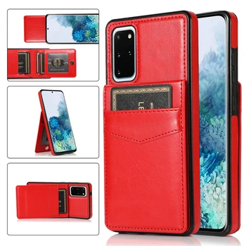 KISSCASE Magnetic Flip din Piele de Caz Pentru Samsung A71 A70 Cover Portofel cu Slot pentru Card de Afaceri de Design de Epocă Carte Pentru S21 Ultra Note20