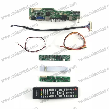 M6-V5.1 TV LCD controler de bord suport VGA AUDIO AV USB TV de 19 inch 1440X900 panou lcd M190MWW4 R2 LM190WX2-TLK1 diy