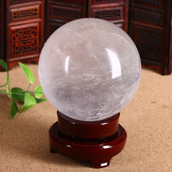 Naturale alb cristal cu apă vânt mingea