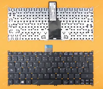 Noul SP spaniolă Teclado Tastatura Pentru Acer Aspire S3 S5 725 756 AO725 AO756 MS2346 Laptop, Negru, fara Rama