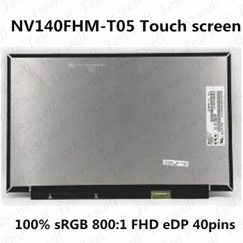 Original 14 inch FHD LCLW 400nit ecran LCD unitate afișaj tactil digitizer pentru Acer P/N NV140FHM-T05 V3.0 5D10V82347 5D10V82346