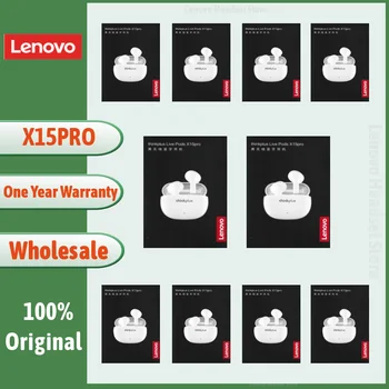 Original Lenovo X15Pro 5PCS 10BUC wireless TWS setul cu cască Bluetooth valoare Mare joc de Sport de sunet de înaltă calitate, viata lunga a bateriei