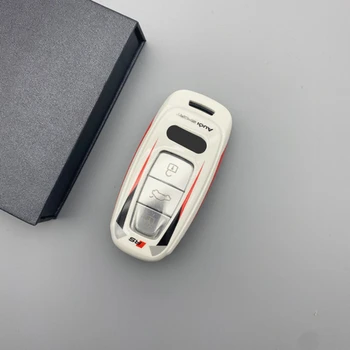 Pentru Audi R8 Q5 Q7 A4 A5 A6 A7 A3 RS caz-Cheie de lanț de control de la distanță caz de protecție catarama masina retrofit accesorii