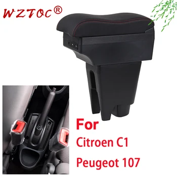 Pentru Citroen C1 Pentru Peugeot 107 Toyota Aygo BJ Auto cotiera cutie Pumn gratuit decoratiuni interioare centrale cutie de depozitare