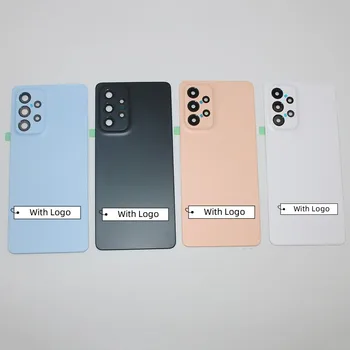 Pentru Samsung Galaxy A53 A53S 5G Spate Capac Baterie Spate Usa Locuințe Caz Pentru Galaxy SM-A536B Reparare Piese de schimb Cu Logo-ul
