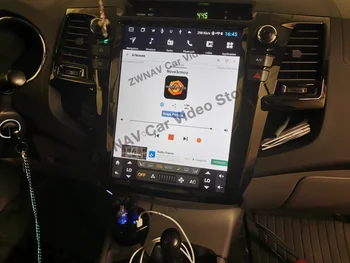 Pentru Toyota Fortuner Tesla stil Android GPS Auto Navigatie Multimedia Player Auto Jucător de Radio Unitatea de Cap Player