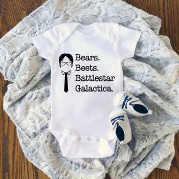 Personalizat baietel Fata Noua copilul de îmbrăcăminte pentru Sugari Copil de Dus Nou-născut Onesie Poartă Sfecla Battlestar Galactica Onesie