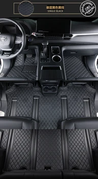 Piele Auto Covorase Covor Pentru Toyota Sienna 2021-2022 Auto Personalizate Detalii De Interior Covoare Pad Accesorii