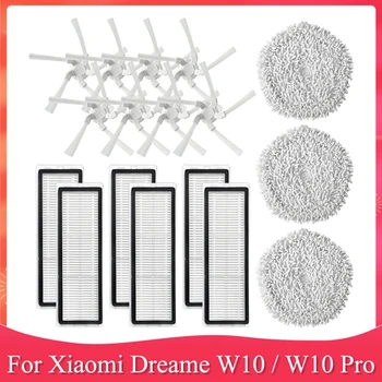 Piese de schimb Kit Pentru Xiaomi Dreame W10 / W10 Pro Aspirator Robot Lavabil Perie Laterală Filtru HEPA Pânză Mop
