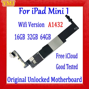 Plin Chips-uri 100% testate Pentru iPad Mini 1 Placa de baza A1432 Versiunea Wifi și A1454/A1455 Versiunea 3G Original de Deblocare icloud Nu Logica