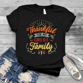 Recunoscător Pentru o Mare Familie - Familia Tricouri Barbati Femeie de Ziua Tricouri Topuri de Vara Plaja Tricouri Musculare Fit Shirt Xs-5Xl Noi