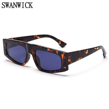 Swanwick pătrat polarizat ochelari de soare pentru femei vintage stras ochelari de soare rama TR90 negru roz stil de moda Europeană 2021