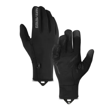 În aer liber Mănuși pentru Bărbați de Iarnă de Schi Impermeabil Plus Catifea Non-alunecare de Ciclism pentru Femei Vânt Cald Gros de Sport Alpinism